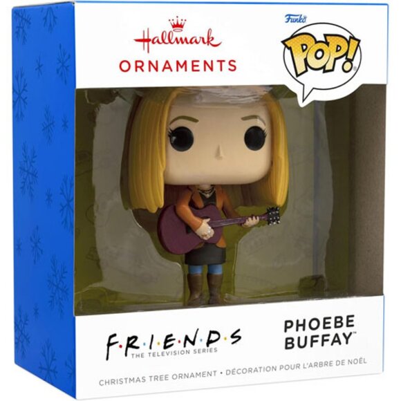 Hallmark Keepsake Phoebe Buffay Ornament FRIENDS Funko Pop Guitar 2022 NIB NEW - Picture 2 of 9